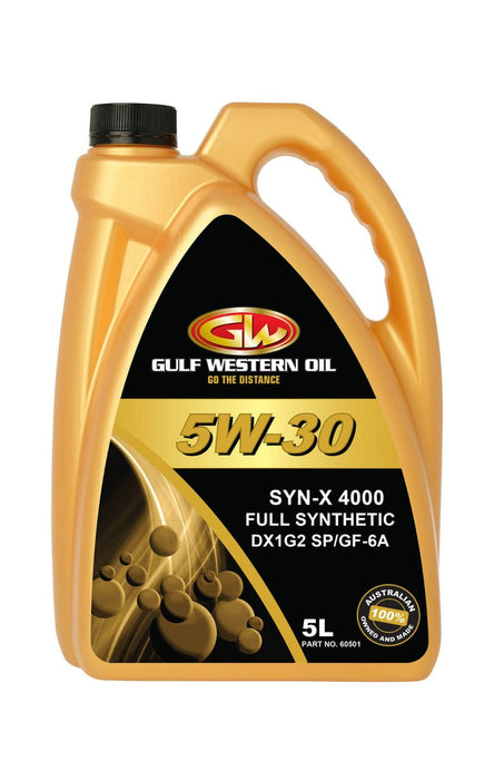 Gulf Western SYN-X 4000 5W-30 ENGINE OIL - 5L 60501