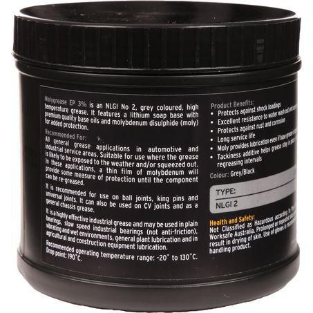 Penrite Molygrease EP 3% 500g - MOLY0005 - Superstart Batteries