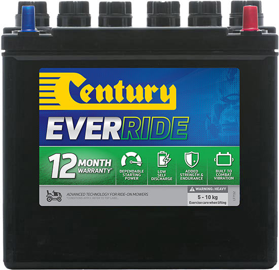 12N24-3 CENTURY Maintainable Motorcycle / Ride-On Lawn Mower Battery 12V 24AH