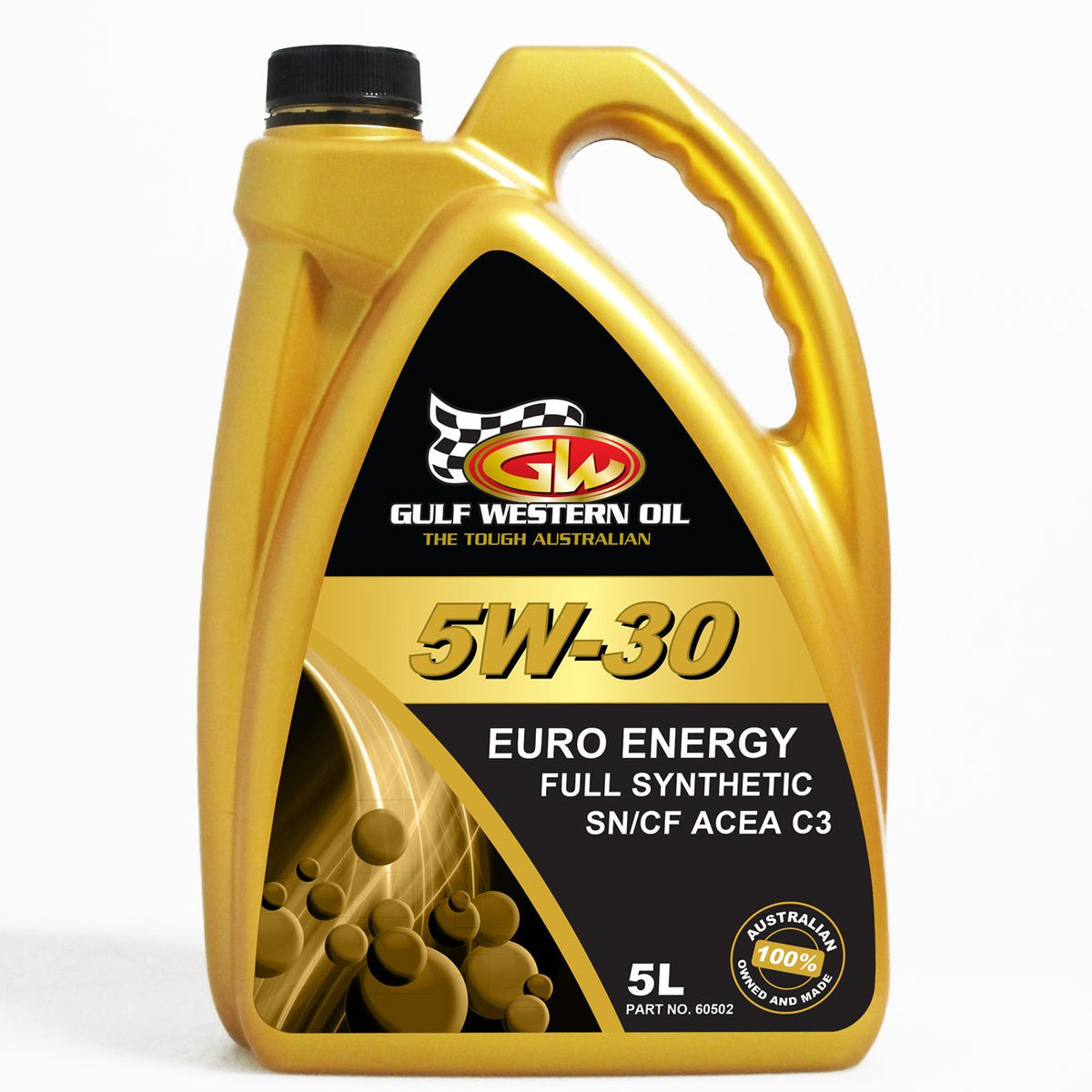 Gulf Western EURO ENERGY FULL SYNTHETIC 5W/-30 - 5L 60502 — Superstart  Batteries