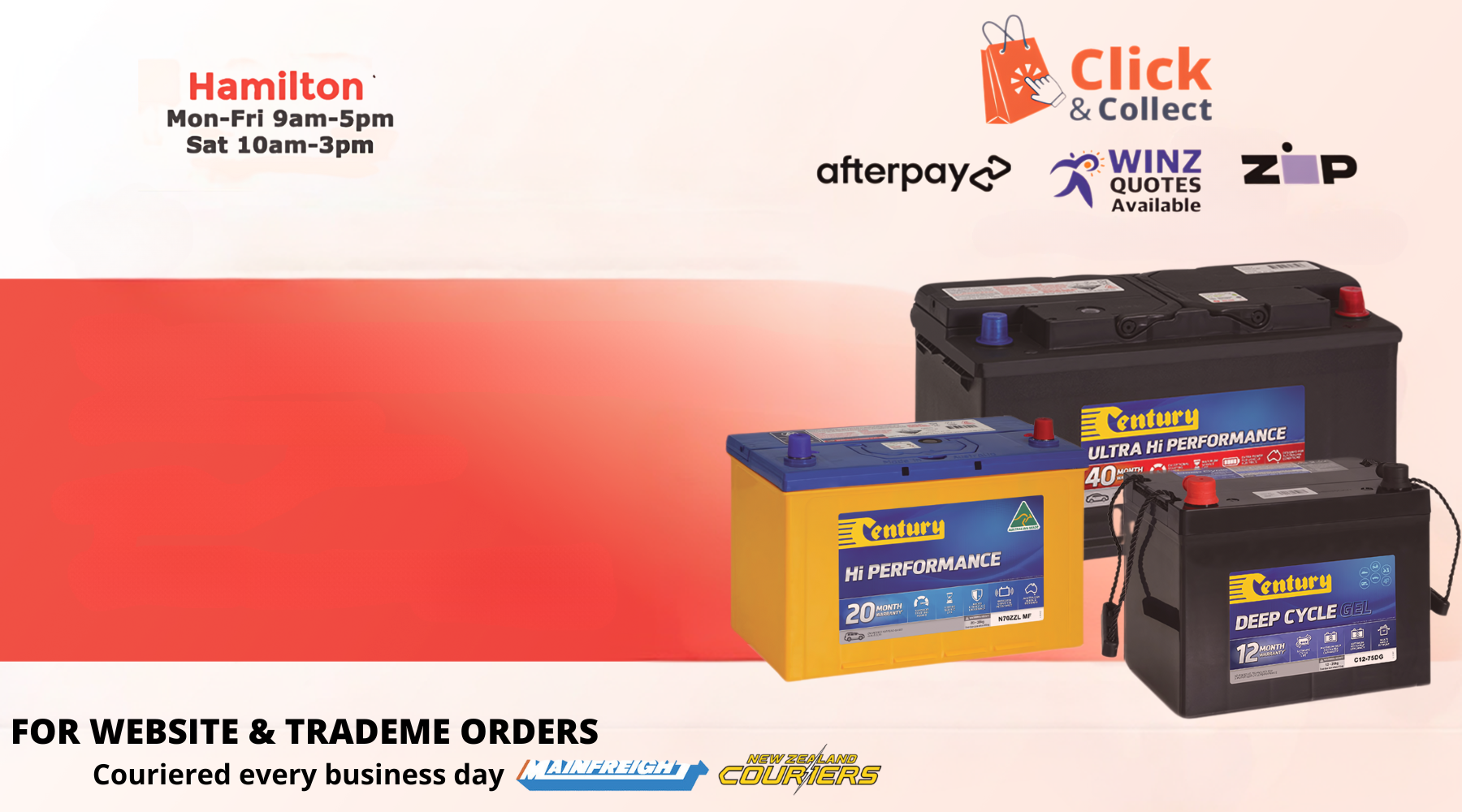 automotive battery supplier in hamilton- buy batteries in hamilton, afterpay, winz and zip payment method avaliable