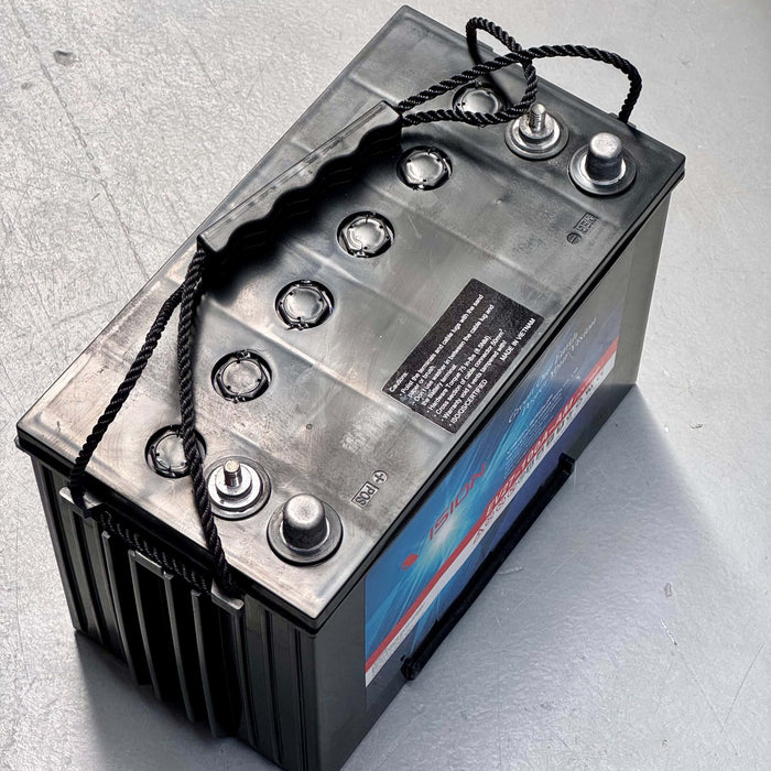 Vision EV27-100A-AM Deep Cycle SLA AGM Battery - 12V 100Ah
