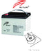 RITAR RA6-225EV 6V 225Ah Deep Cycle AGM Battery - Superstart Batteries