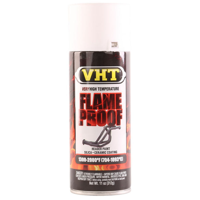 VHT Flameproof Paint Flat White 325ml - SP101 - Superstart Batteries