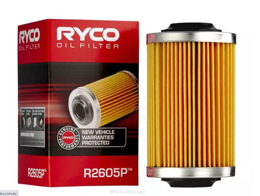 Ryco Oil Filter - Cartridge - R2605P - Superstart Batteries