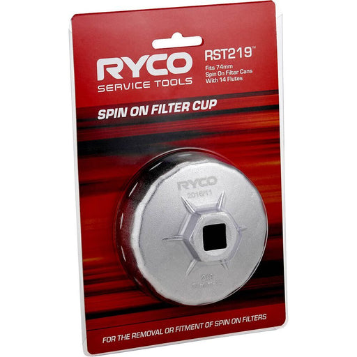 Ryco Spin On Oil Filter Removal Cup - RST219 - Superstart Batteries