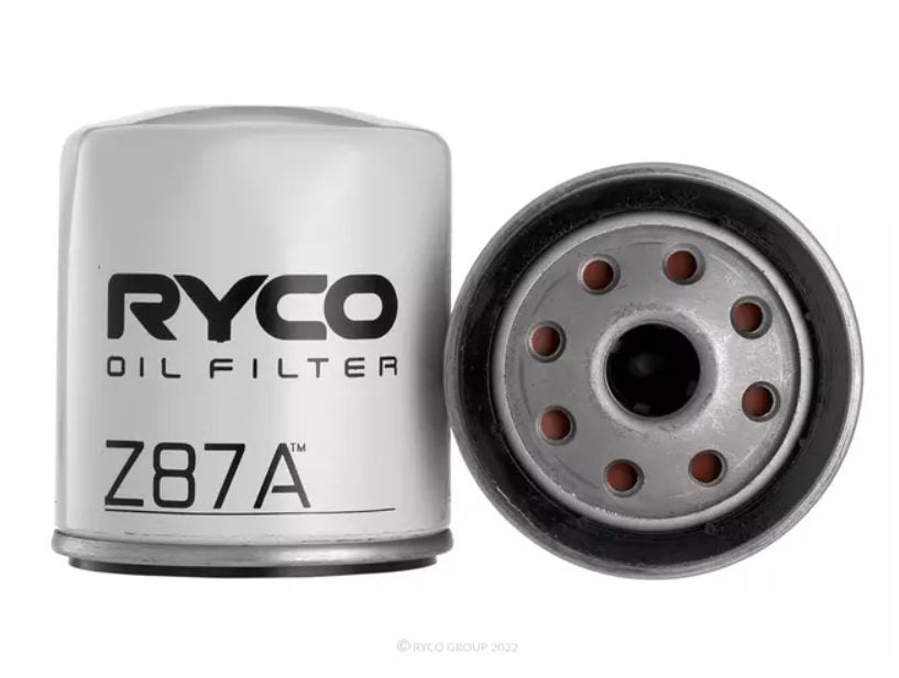 Ryco Oil Filter - Z87A
