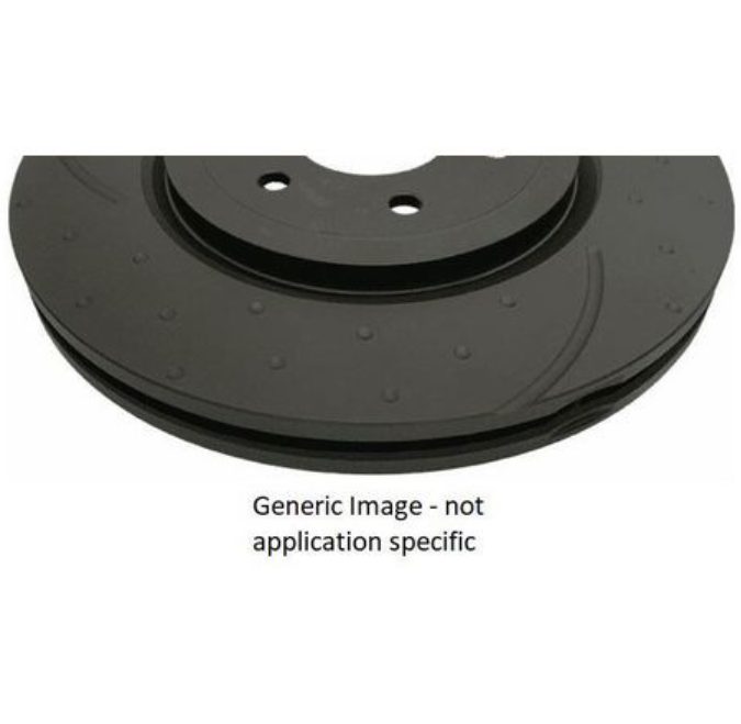RDA Brakes Standard Disc Brake Rotor Vented 275mm RDA8590 TOYOTA VITZ ...