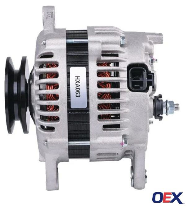 OEX Alternator 12V 100A Hitachi Style HXA063 LR1100 LR180 LR190 ISUZU NISSAN - Superstart Batteries