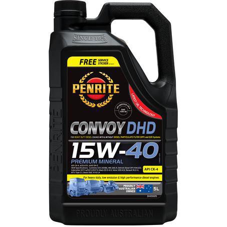 Penrite Convoy DHD 15W-40 5L Engine Oil - DHD005 - Superstart Batteries