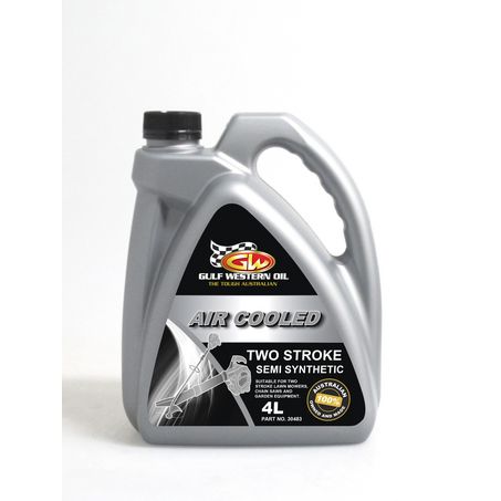 30483 - GULF WESTERN TWO STROKE AIR COOLED PREMIX ENGINE OIL - 4L