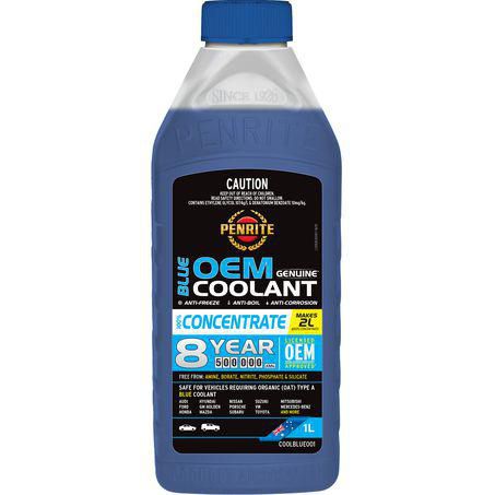 Penrite OEM Blue Concentrate Coolant 1L - COOLBLUE001 - Superstart Batteries