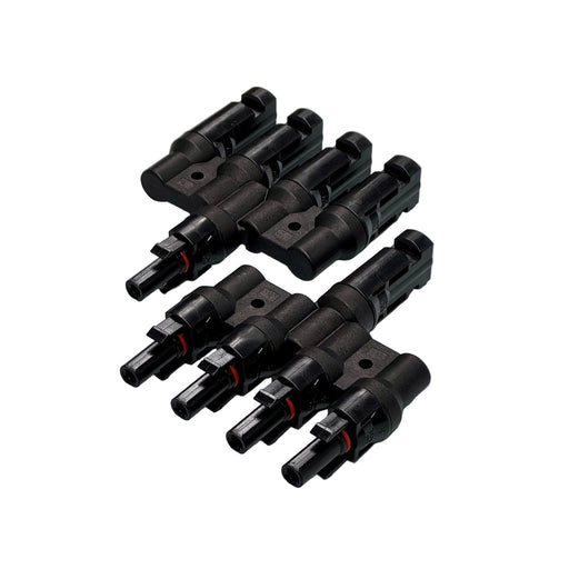 MC4 Solar Panel T-Branch 4 to 1 Connector 30A - Pair - Superstart Batteries