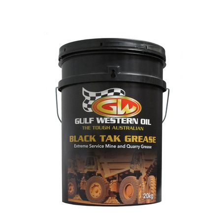 42052 - GULF WESTERN BLACK TAK LITHIUM GREASE - 20KG