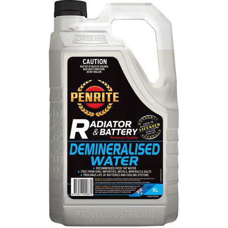 Penrite Demineralised Water 5L - DEWATER005 - Superstart Batteries