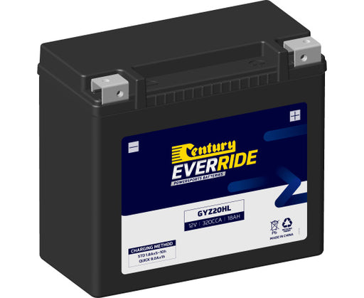 Century GYZ20HL Heavy Duty AGM Battery 320 CCA 18AH - Superstart Batteries