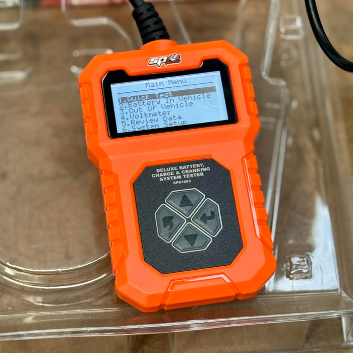 SP Tools 12V Battery Charge Cranking System Tester - SP61063 - Superstart Batteries