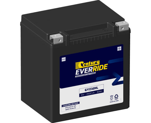 Century GYZ32L Heavy Duty AGM Battery 450 CCA 30AH - Superstart Batteries