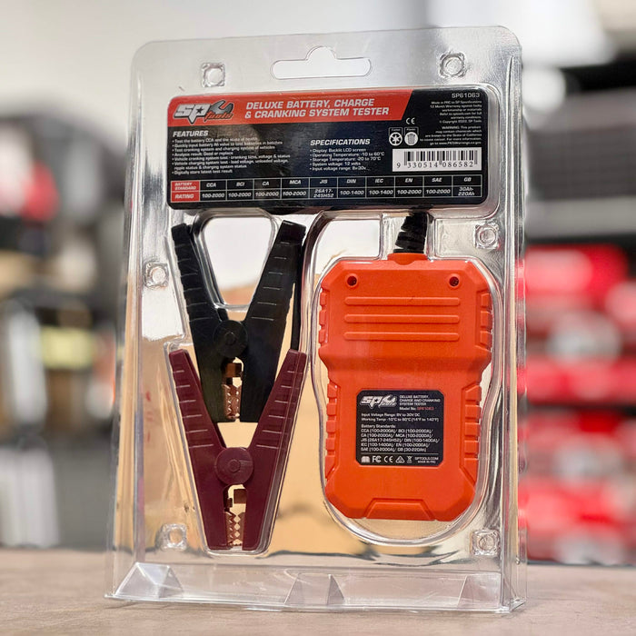 SP Tools 12V Battery Charge Cranking System Tester - SP61063 - Superstart Batteries