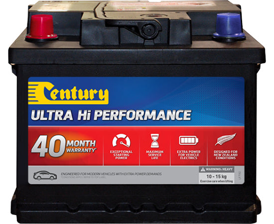 Century DIN44RHX MF 420 CCA 43Ah 12V Car Battery DIN44R - Superstart Batteries