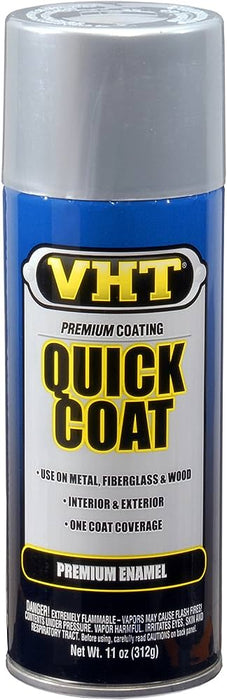 VHT Quick Coat Enamel Spray Paint Silver Chrome 312g - SP525 - Superstart Batteries