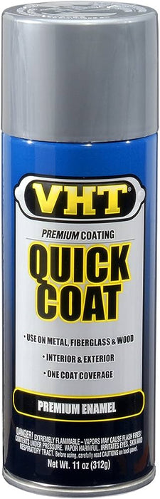 VHT Quick Coat Enamel Spray Paint Bright Aluminum 312g - SP507 - Superstart Batteries