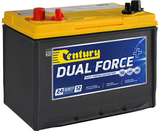 Century 24X MF Dual Force+ Dual Purpose AGM Battery 24XMF
