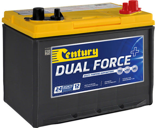 Century 24LX MF Dual Force+ Dual Purpose AGM Battery 24LXMF