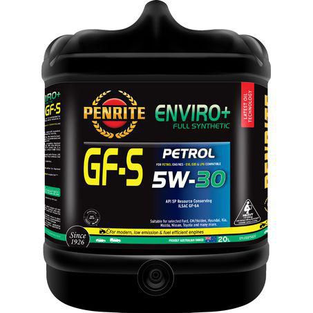 Penrite ENVIRO+ GF-S 5W-30 20L Engine Oil - EPLUSGF5020 - Superstart Batteries