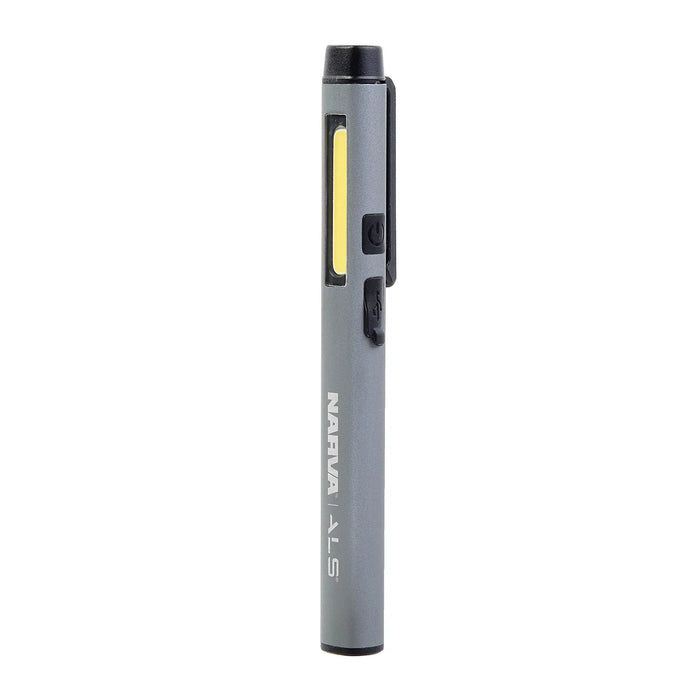 Narva Rechargeable Magnetic ALS L.E.D Pen Light 150 Lumens - 71440 - Superstart Batteries