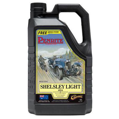 Penrite Sherley Light 20W-60 5L Mineral Engine Oil - SHELL005- - Superstart Batteries