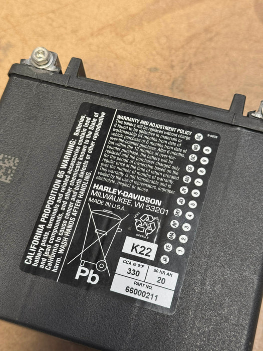 Revplus SVXT-5 Motorbike AGM Battery - 12V 19Ah 350CCA - Superstart Batteries