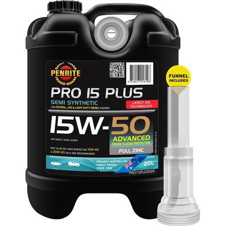 Penrite Pro 15 Synthetic 15W-50 20L Engine Oil - PRO15PLUS020 - Superstart Batteries