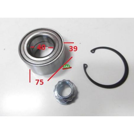 WB224K - SAS Wheel Bearing Kit for Toyota Corolla Fielder - Superstart Batteries