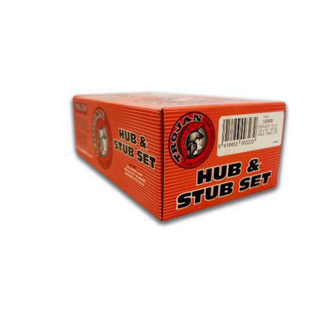 T122035 - Trojan Hub & Stub Set 38MM 5 x 4 1/2 x 1/2
