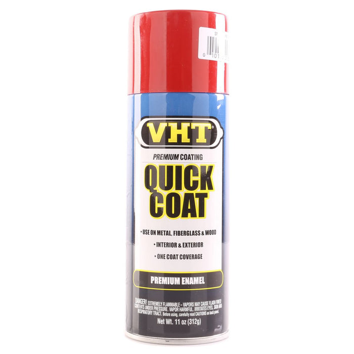 VHT Quick Coat Enamel Spray Paint Fire Red 312g - SP501 - Superstart Batteries