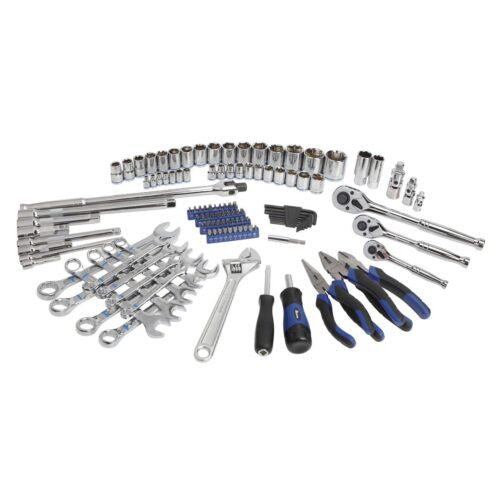 Mechpro 117-Piece Automotive Tool Kit | Pro-Grade Socket Set ...