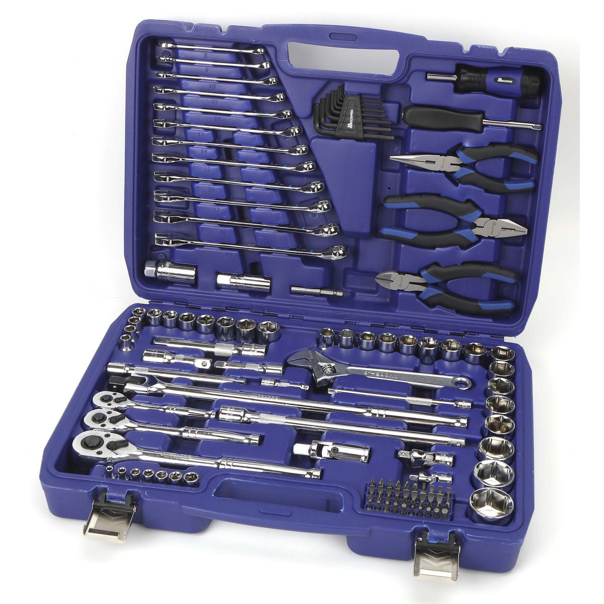 Mechpro Blue 179 Piece Adventure Tool Kit - MP223KCRV - Mechpro Blue