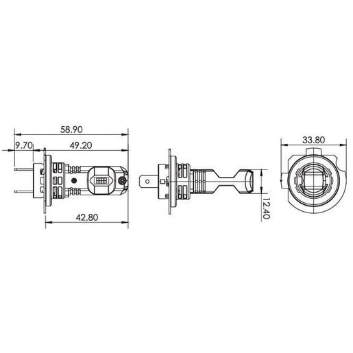 Narva HB3 Globe GEN II Headlight Globes - 18435 - Superstart Batteries
