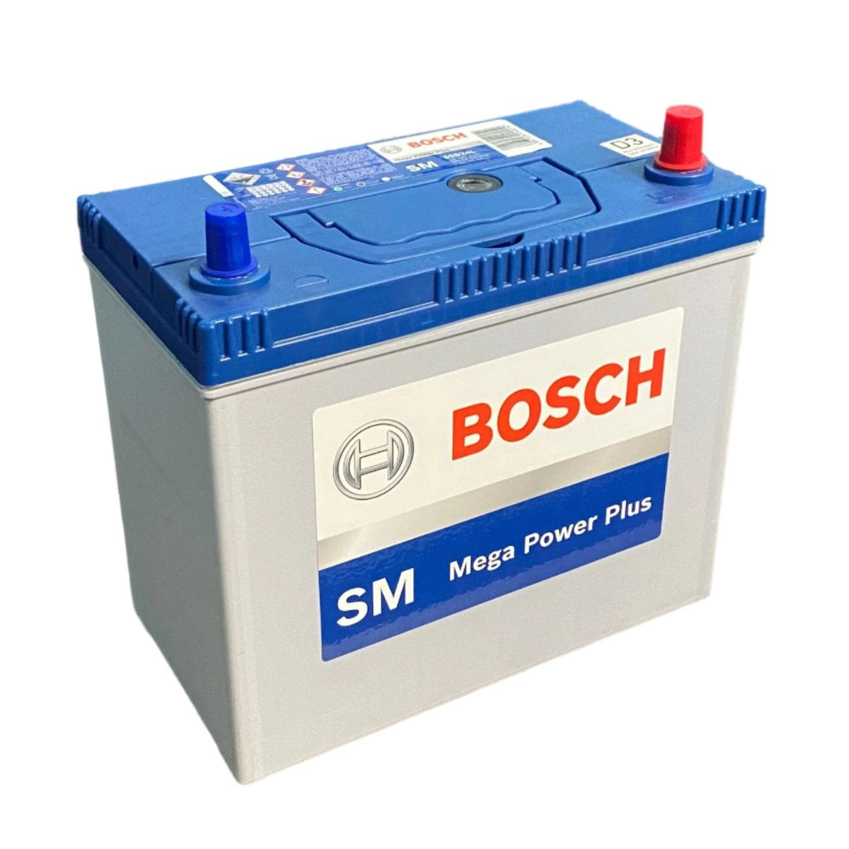Bosch NS60L Car Battery - 12V, 430CCA, Small Terminals