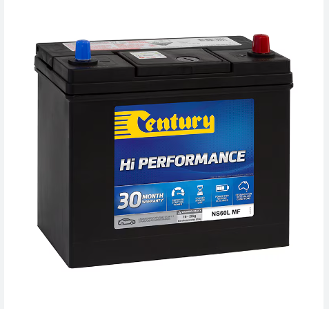 Century Hi Performance 12V 400CCA Car Battery - 45B24LMF (NS60 NS60L) - Superstart Batteries