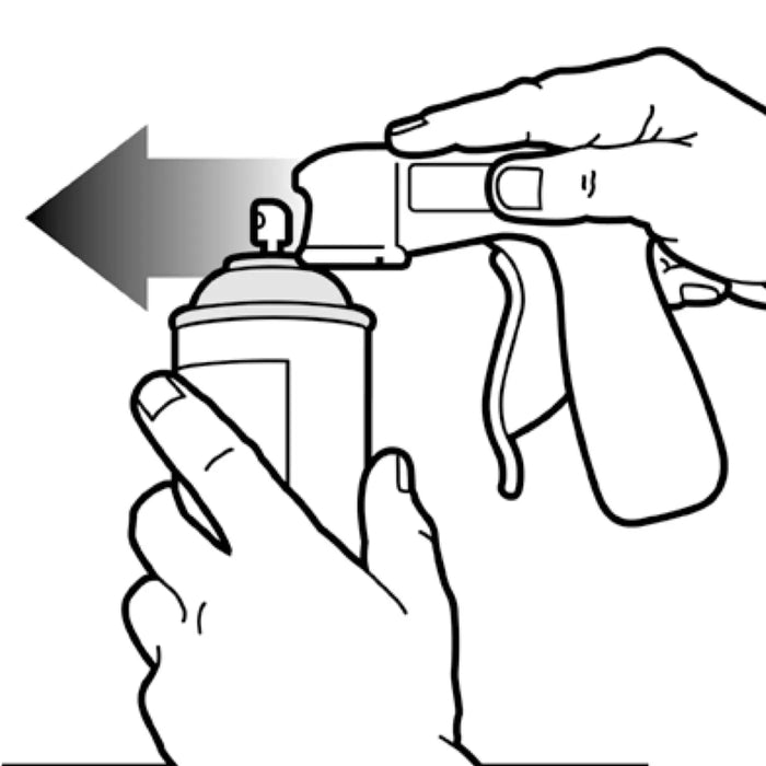 CANGUN1 SPRAY GUN AEROSOL HANDLER