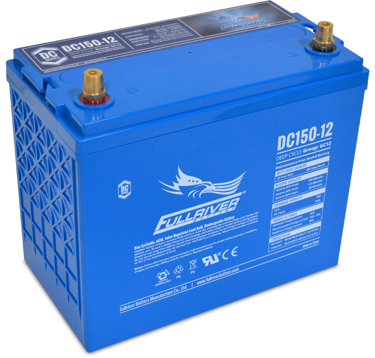 Fullriver DC150-12 AGM Deep Cycle Battery – 12V 150Ah