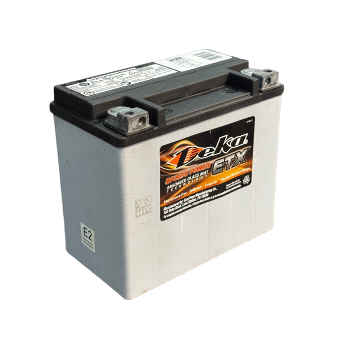 Deka ETX16L AGM Motorbike Battery - 12V 19Ah 435CCA - Superstart Batteries