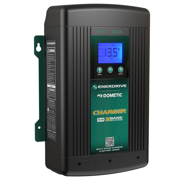 Enerdrive ePOWER Multi-banks Smart Charger - 12V 20A - Superstart Batteries