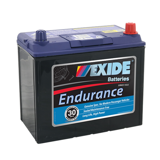 Exide Endurance 60CMF Car Battery NS60LS 370CCA - 30 Month Warranty - Superstart Batteries