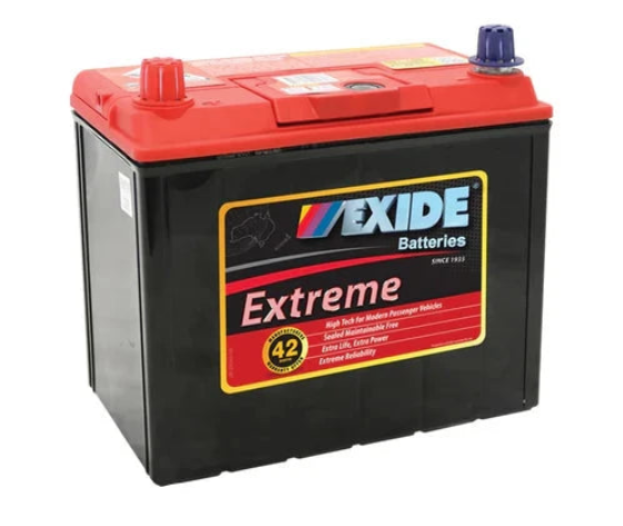 X60DMF Exide Extreme Battery 12V 480CCA - NS60RS, 42 Months Warranty - Superstart Batteries