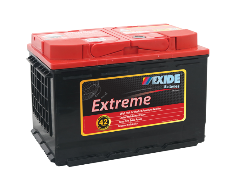 Exide Extreme XDIN66HMF Car Battery - 12V 750CCA 42-Months Warranty - Superstart Batteries