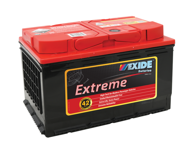 Exide Extreme XDIN66MF Car Battery - 12V 700CCA 42-Months Warranty - Superstart Batteries