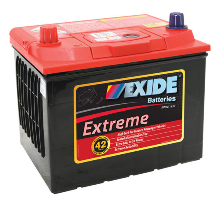 X56DMF Exide Extreme Battery 12V 630CCA - 57MF, 42 Months Warranty - Superstart Batteries